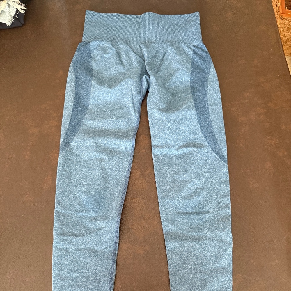 NVGTN Leggings - Slate Blue Lift Seamless Leggings - Size medium